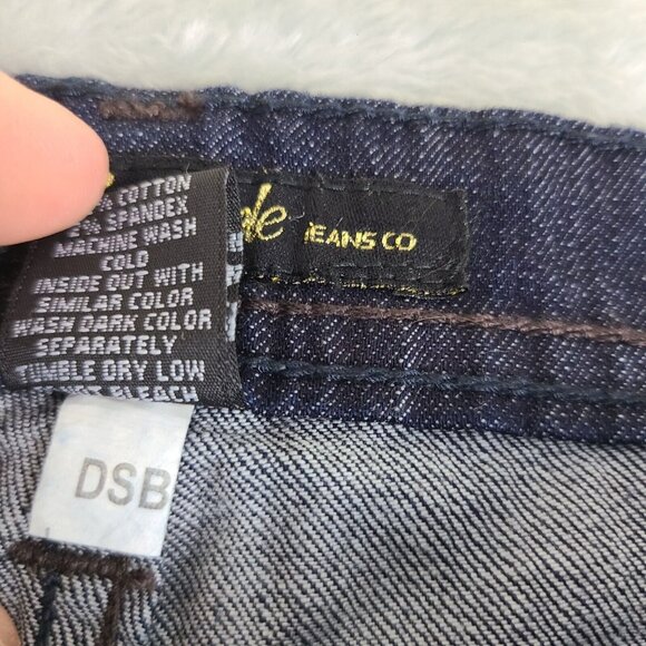 Southpole Women's Premium Denim Jeans Black Stretch Embellished Size 9 NWT - Picture 3 of 16